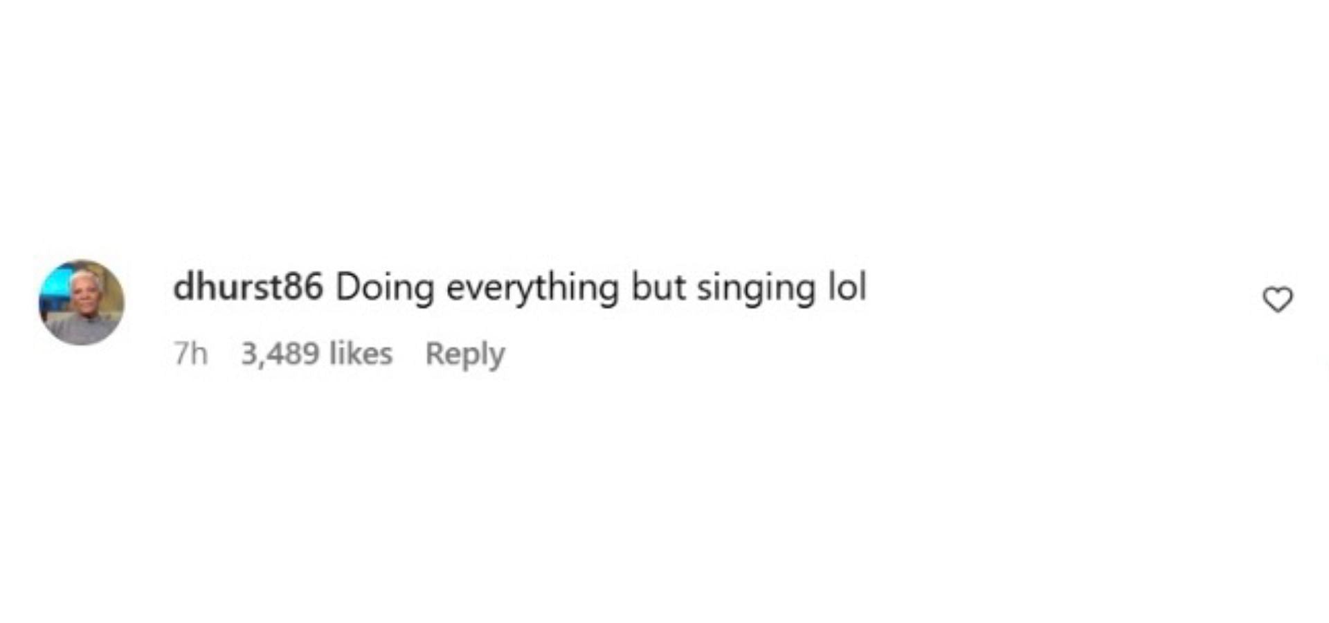 A comment reacting to the news (Image via Instagram/ @theneighborhoodtalk)
